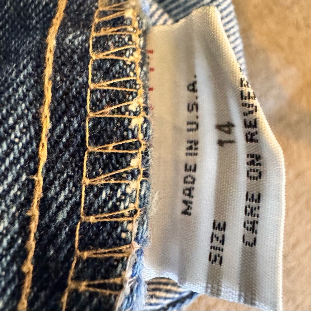 Vintage Guess Blue Denim Overalls - Picture 9 of 9